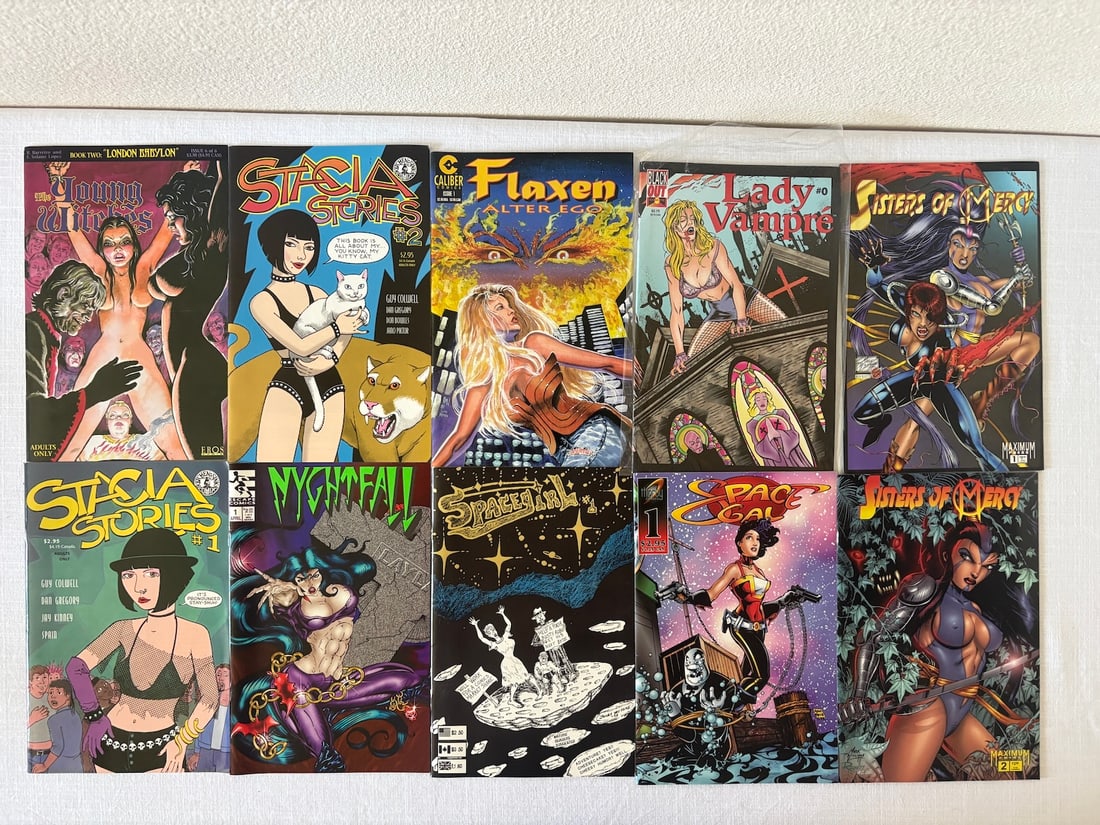 Vintage Comic Book Collection Lot: Vintage Comic Book Collection Lot