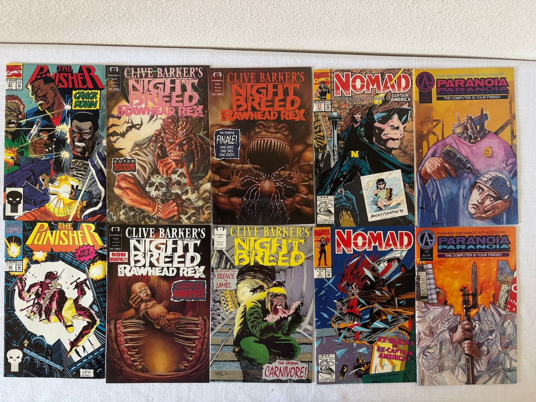 Vintage Comic Book Collection Lot: Vintage Comic Book Collection Lot