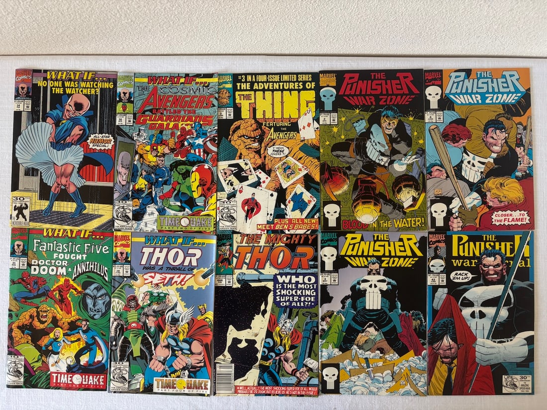 Vintage Comic Book Collection Lot: Vintage Comic Book Collection Lot