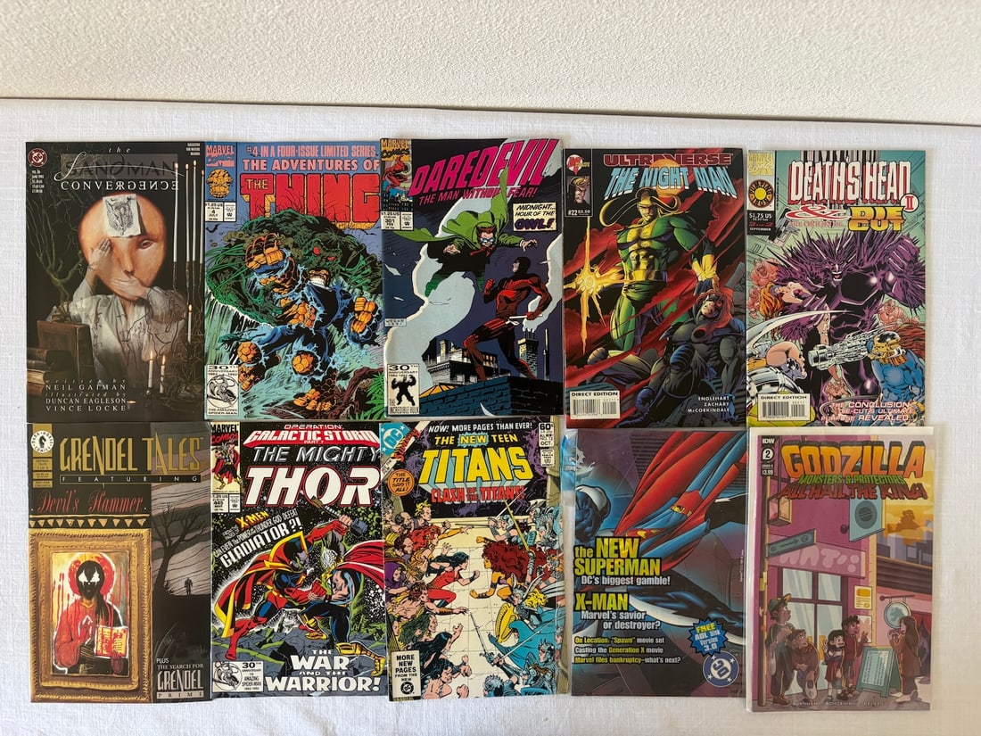 Vintage Comic Book Collection Lot: Vintage Comic Book Collection Lot