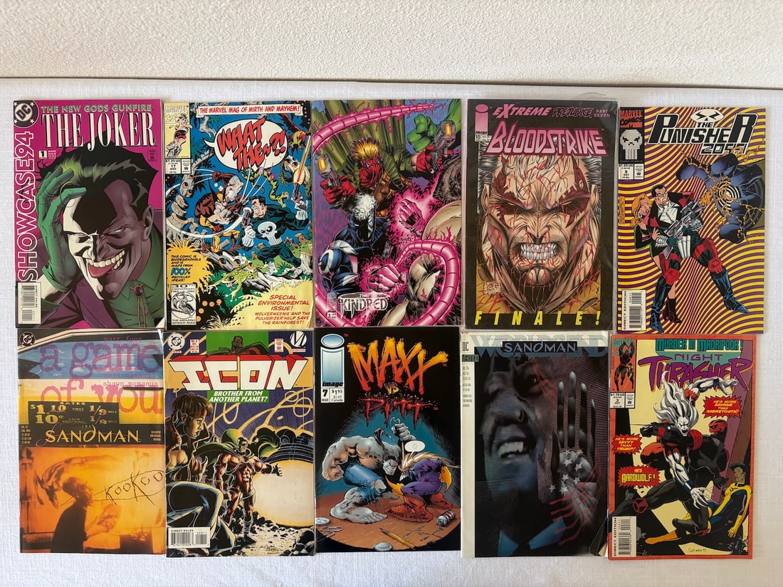 Vintage Comic Book Collection Lot: Vintage Comic Book Collection Lot