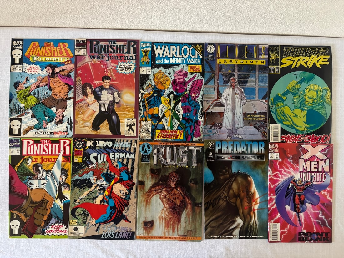 Vintage Comic Book Collection Lot: Vintage Comic Book Collection Lot
