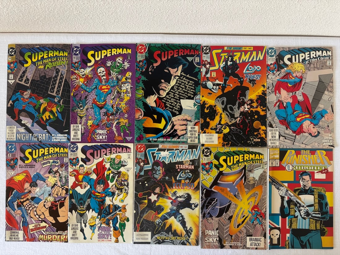 Vintage Comic Book Collection Lot: Vintage Comic Book Collection Lot