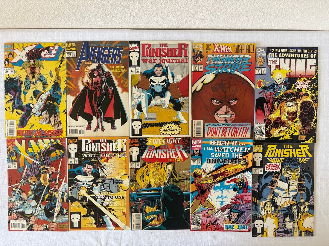 Vintage Comic Book Collection Lot: Vintage Comic Book Collection Lot