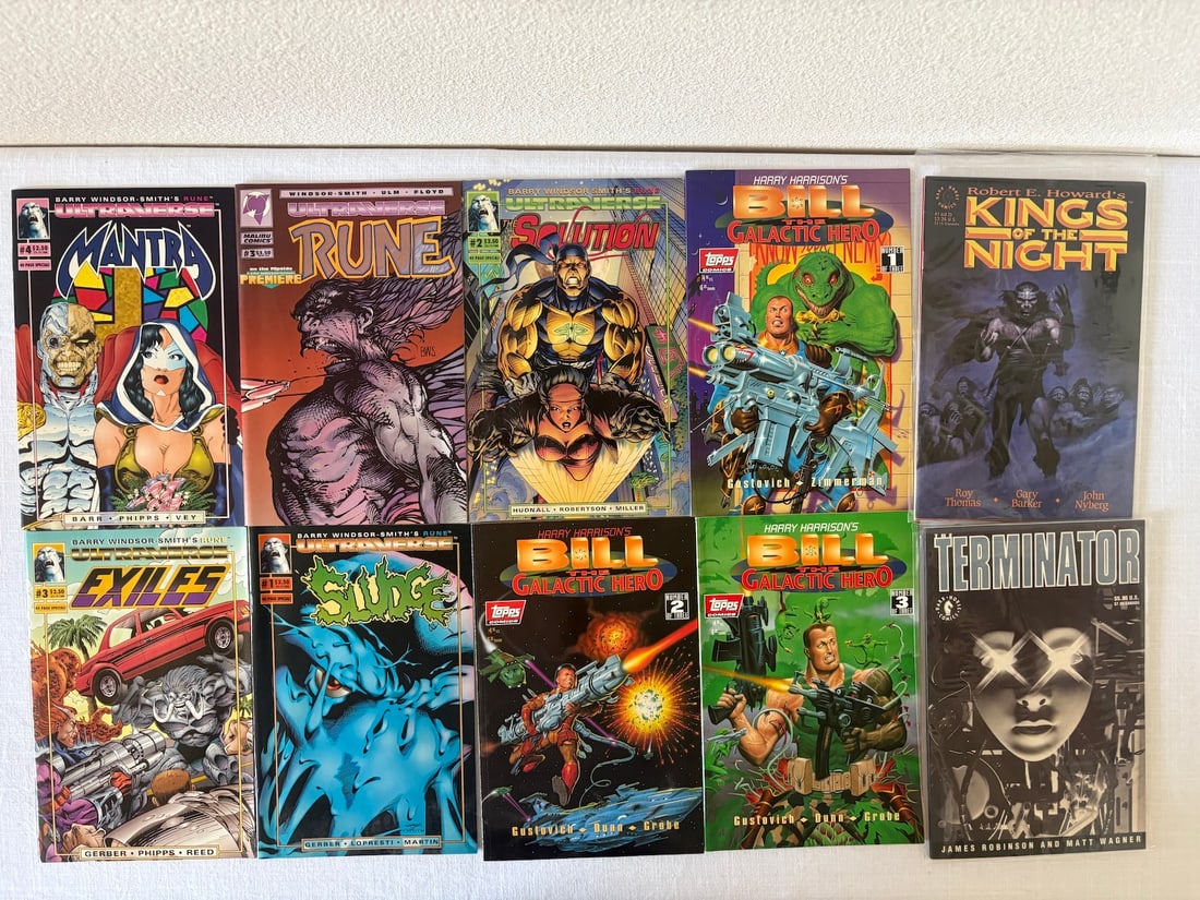 Vintage Comic Book Collection Lot: Vintage Comic Book Collection Lot