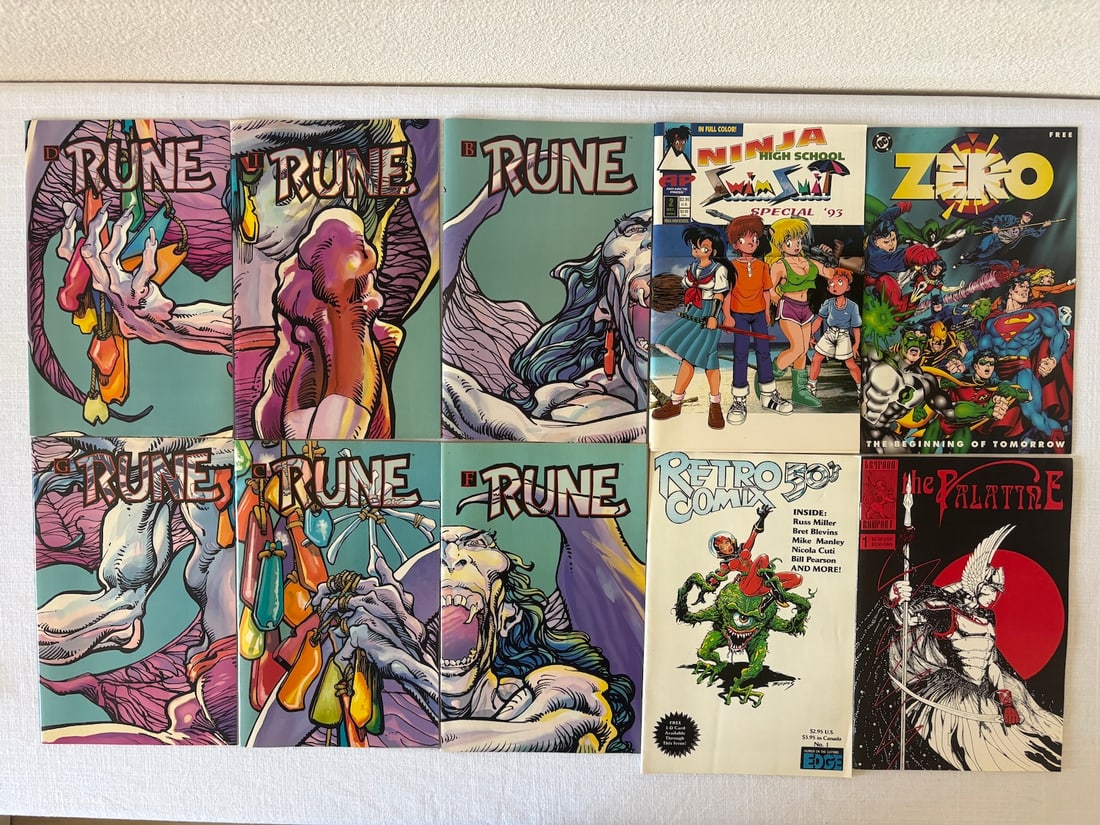 Vintage Comic Book Collection Lot: Vintage Comic Book Collection Lot