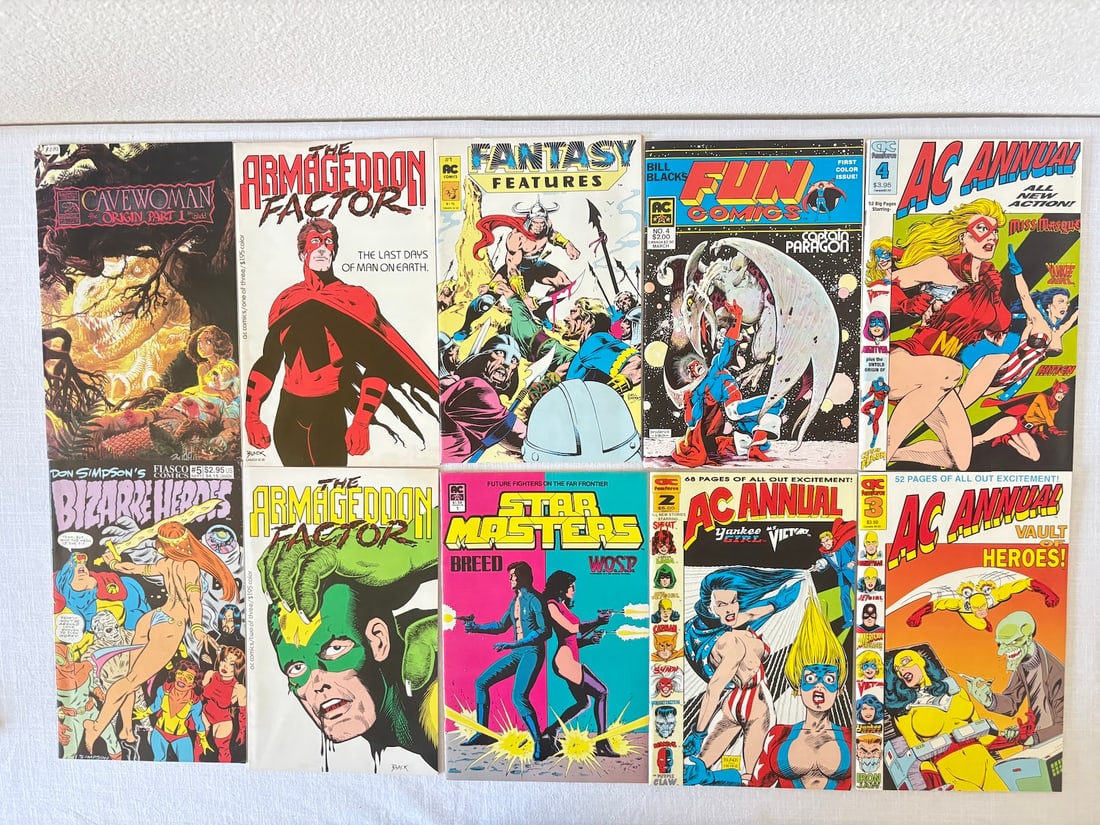 Vintage Comic Book Collection Lot: Vintage Comic Book Collection Lot