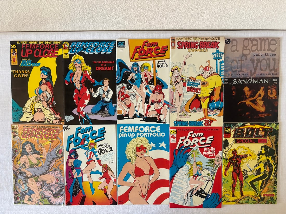 Vintage Comic Book Collection Lot (1 of 3)