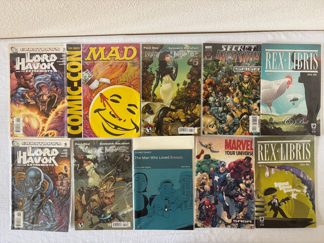 Vintage Comic Book Collection Lot (1 of 3)