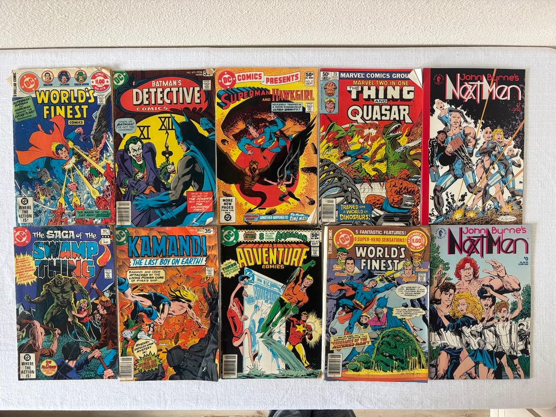 Vintage Comic Book Collection Lot: Vintage Comic Book Collection Lot