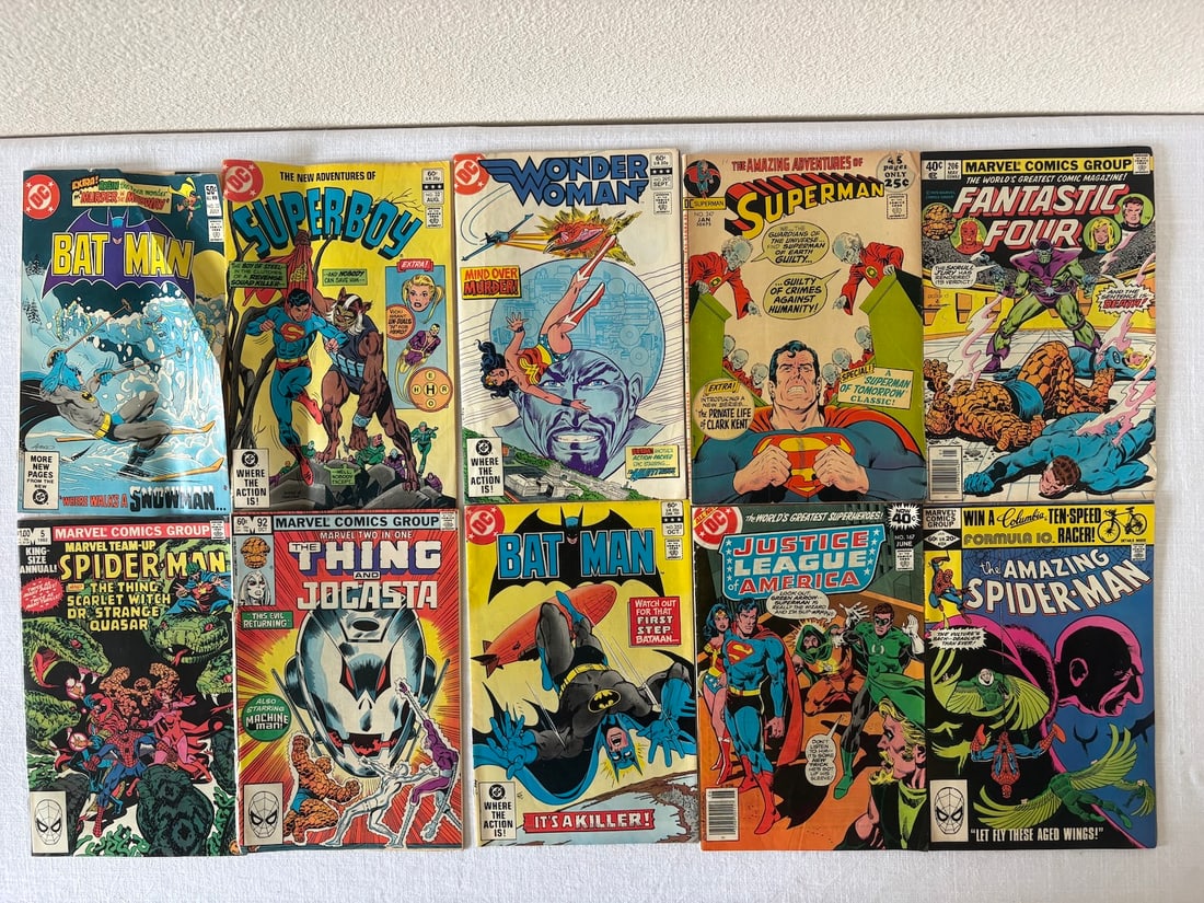 Vintage Comic Book Collection Lot: Vintage Comic Book Collection Lot
