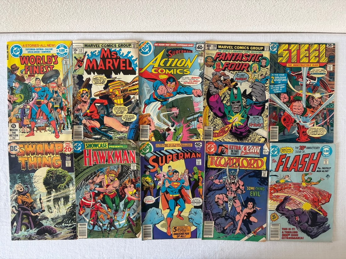Vintage Comic Book Collection Lot: Vintage Comic Book Collection Lot