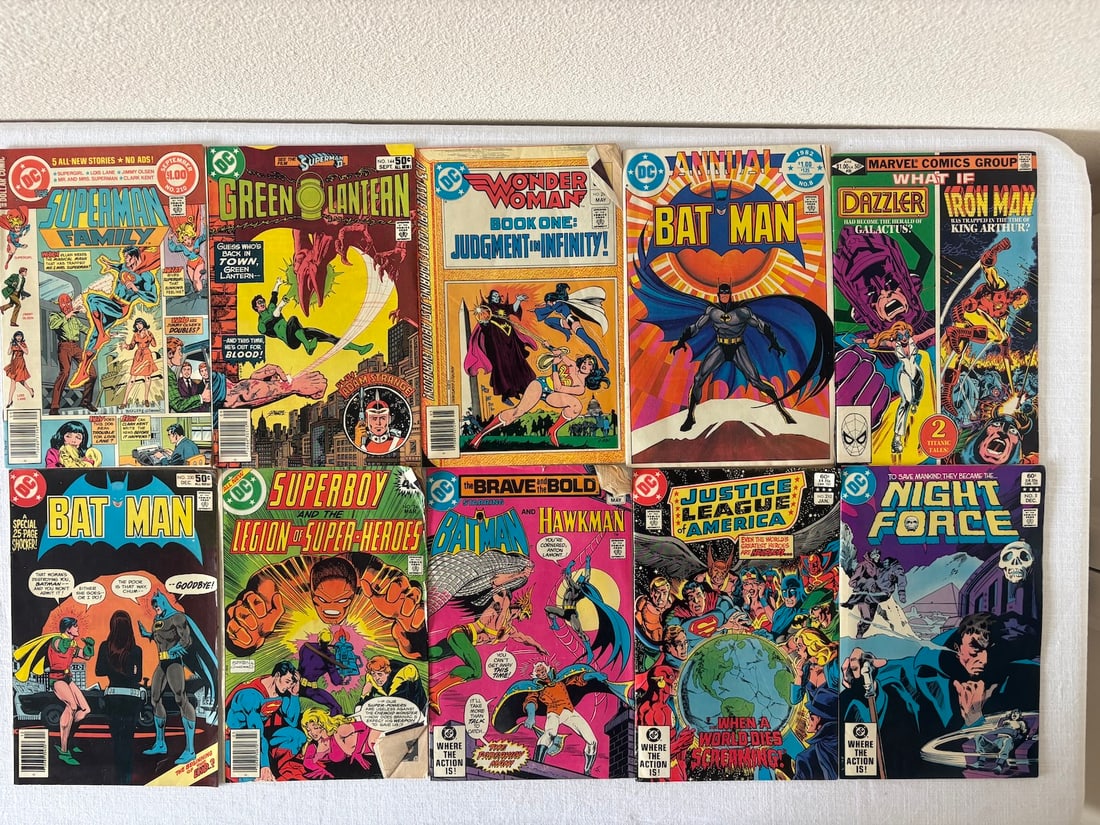 Vintage Comic Book Collection Lot: Vintage Comic Book Collection Lot