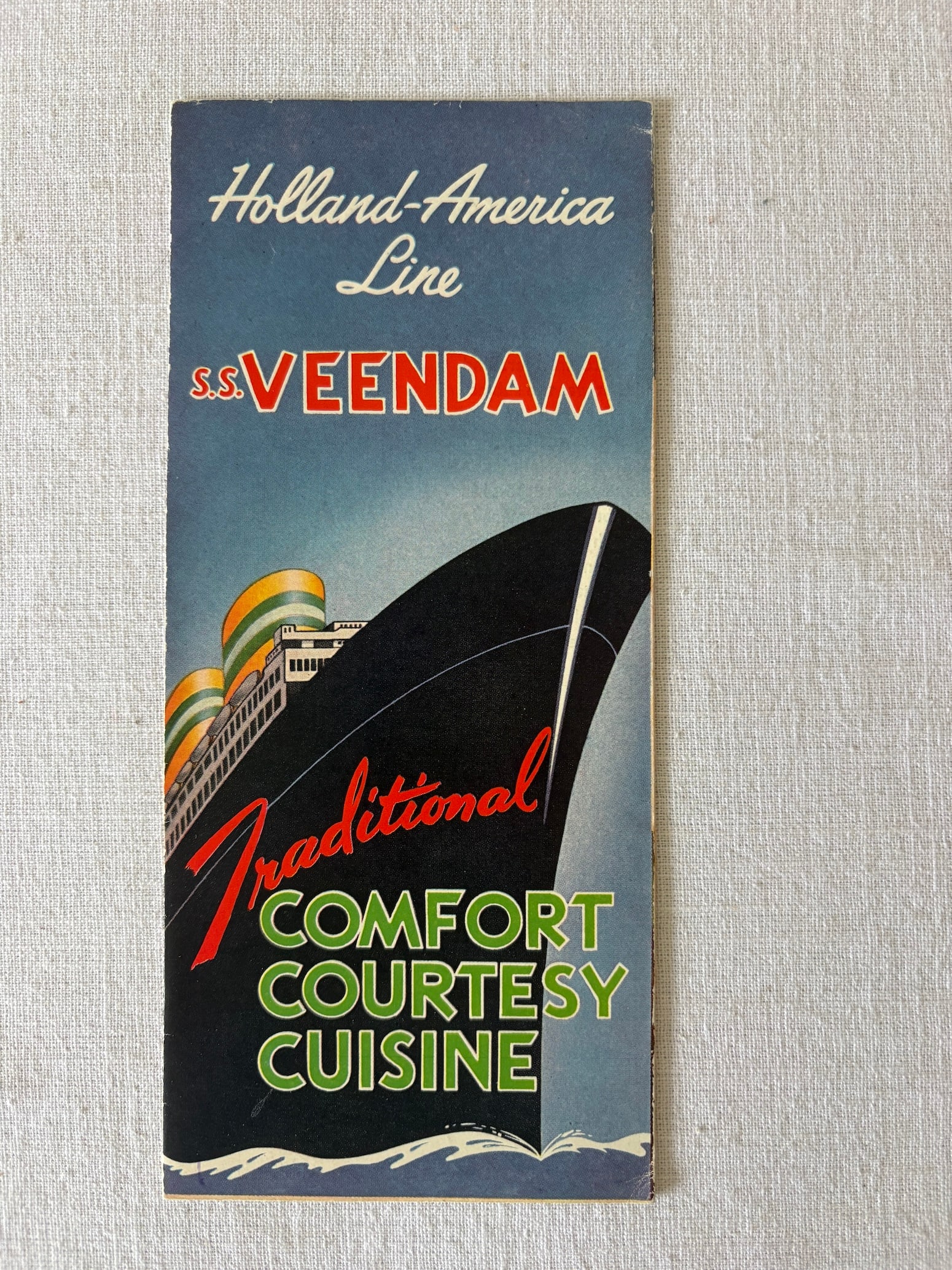 Vintage and Antique Maritime Cruise Line Ephemera Collection Lot (1 of 4)