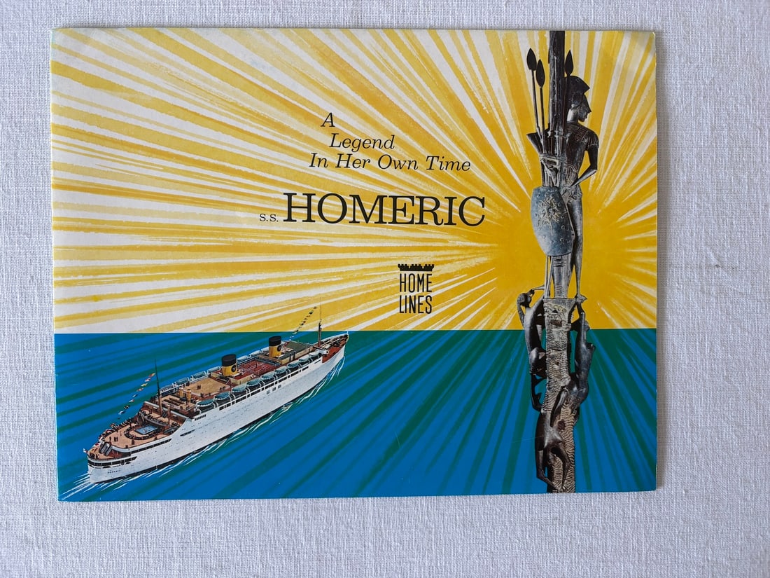 Vintage and Antique Maritime Cruise Line Ephemera Collection Lot (1 of 4)