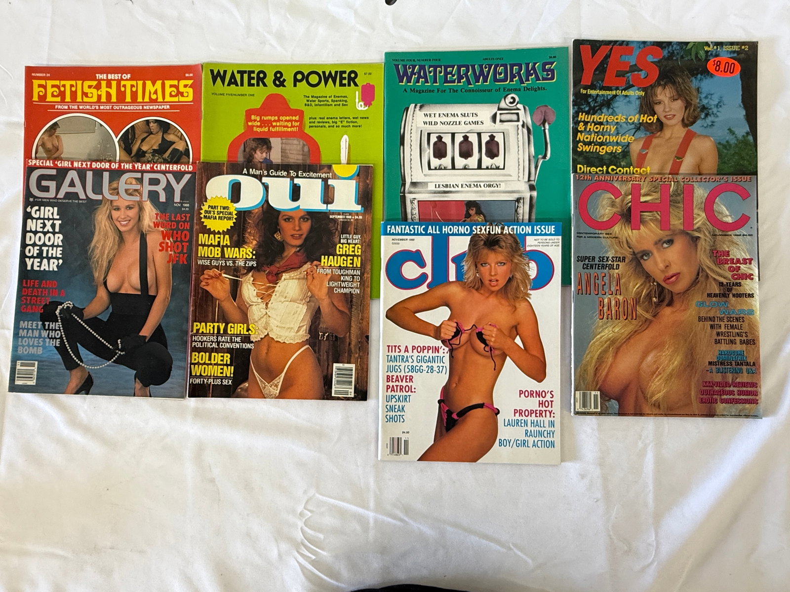 Vintage Adult Magazine Collection Lot (1 of 3)