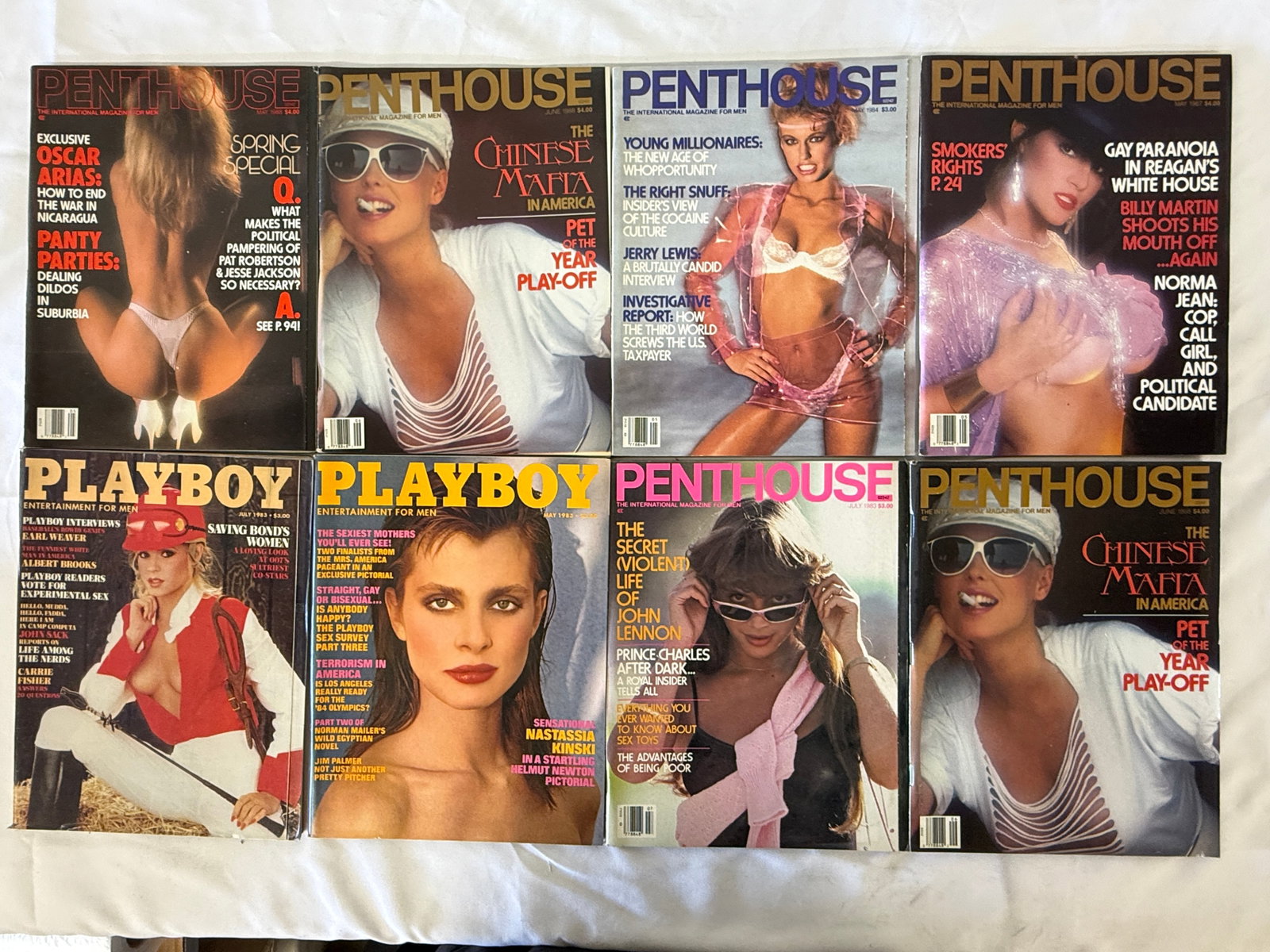 Vintage Adult Magazine Collection Lot: Vintage Adult Magazine Collection Lot