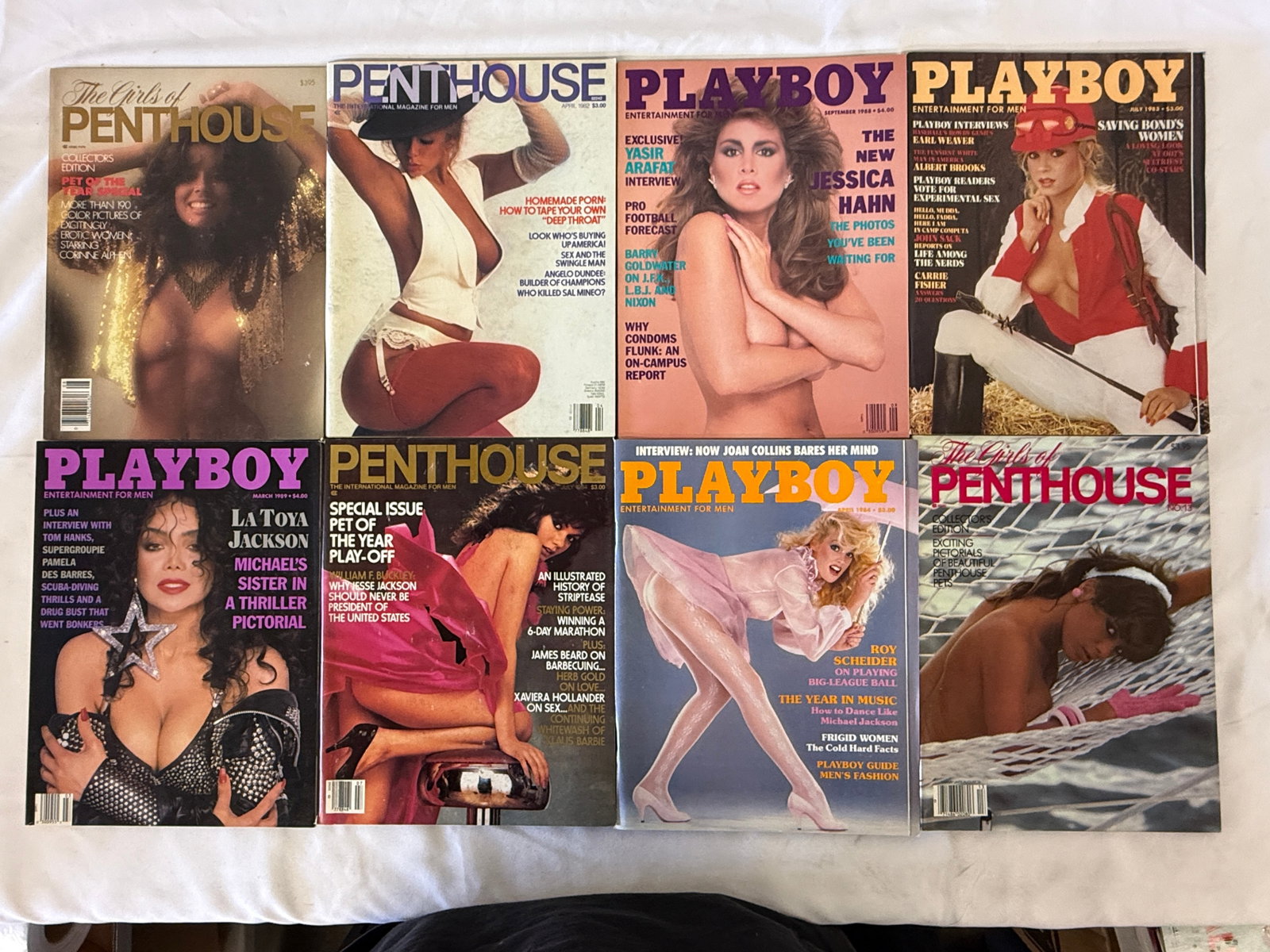 Vintage Adult Magazine Collection Lot: Vintage Adult Magazine Collection Lot