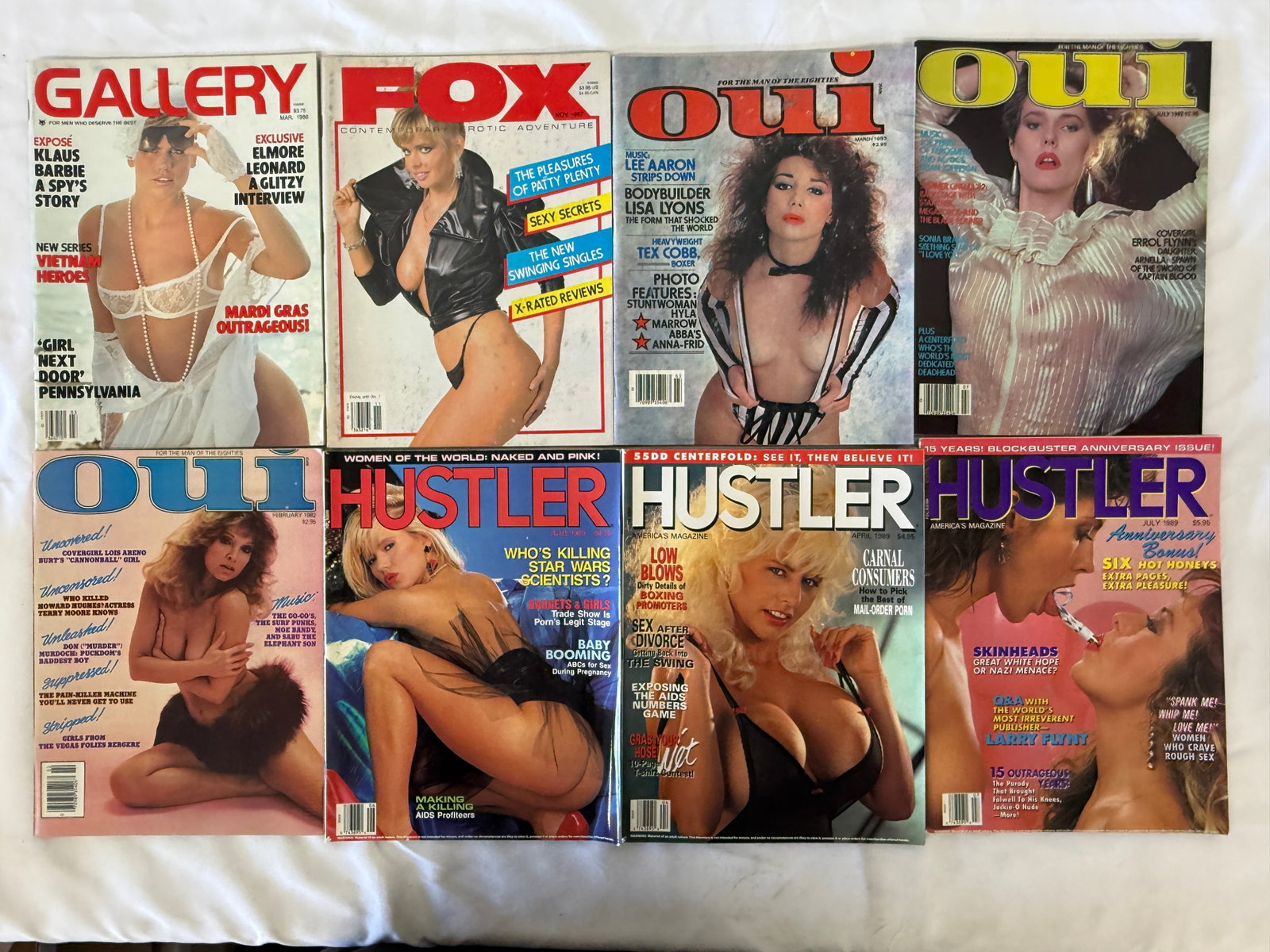 Vintage Adult Magazine Collection Lot: Vintage Adult Magazine Collection Lot