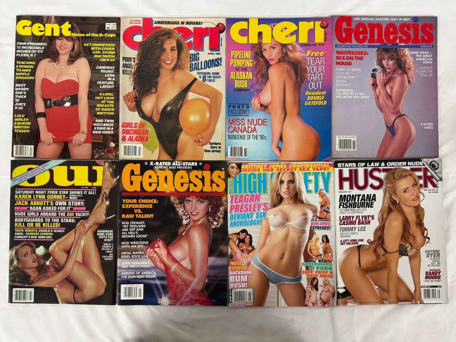 Vintage Adult Magazine Collection Lot: Vintage Adult Magazine Collection Lot