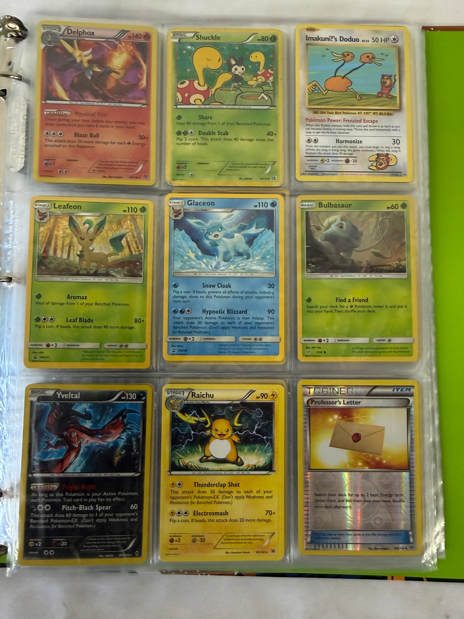 Vintage Pokemon TCG Trading Cards in Binder (1 of 6)
