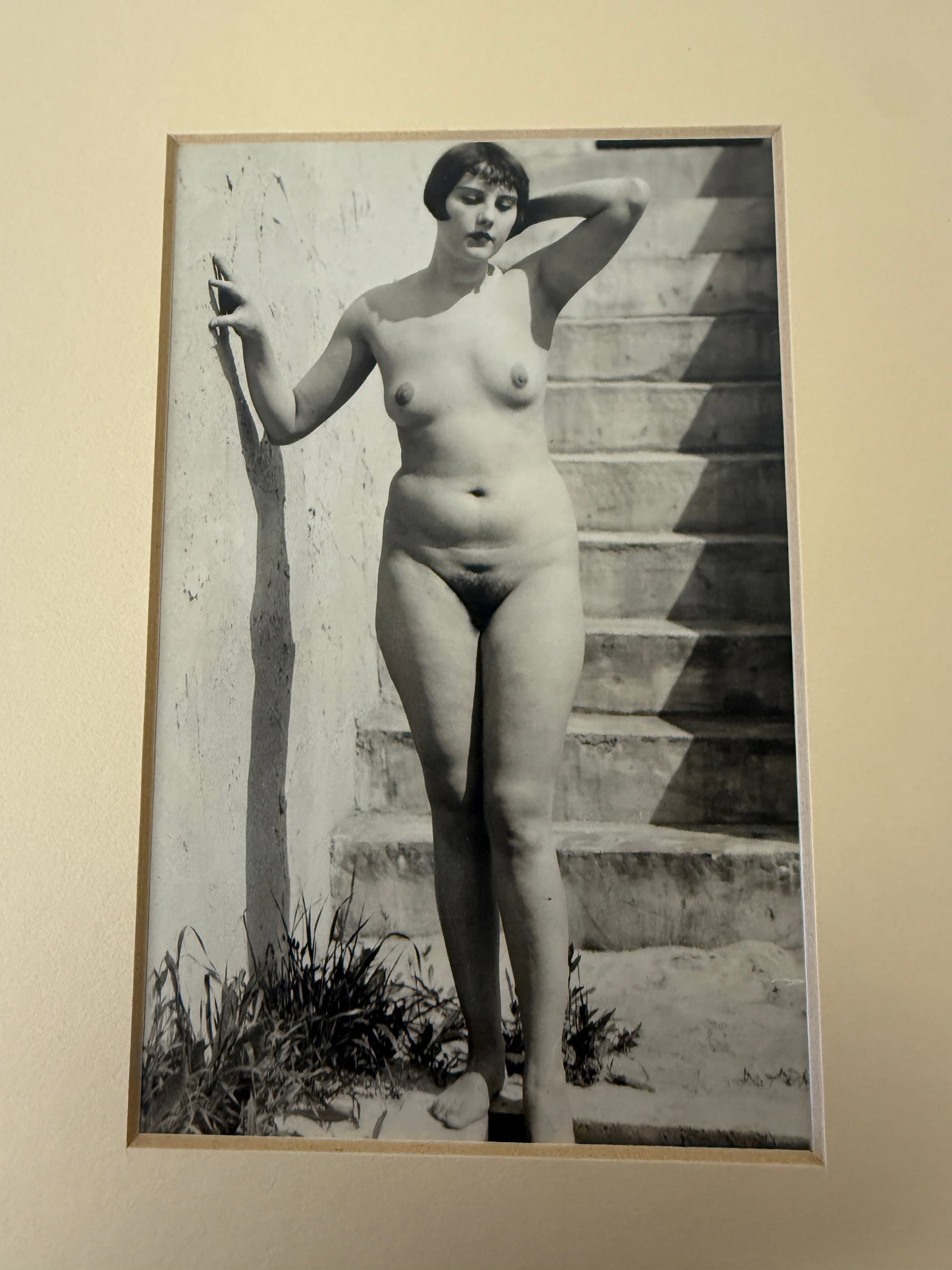 Antique French Female Model Original 1920s Risque Photograph (1 of 5)