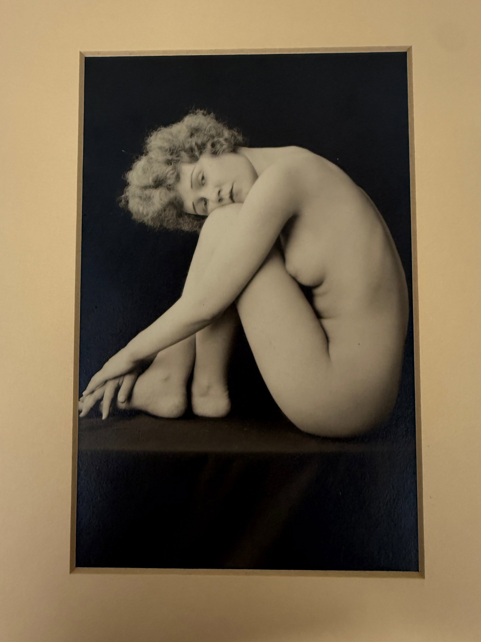 Antique French Female Model Original 1920s Risque Photograph (1 of 5)