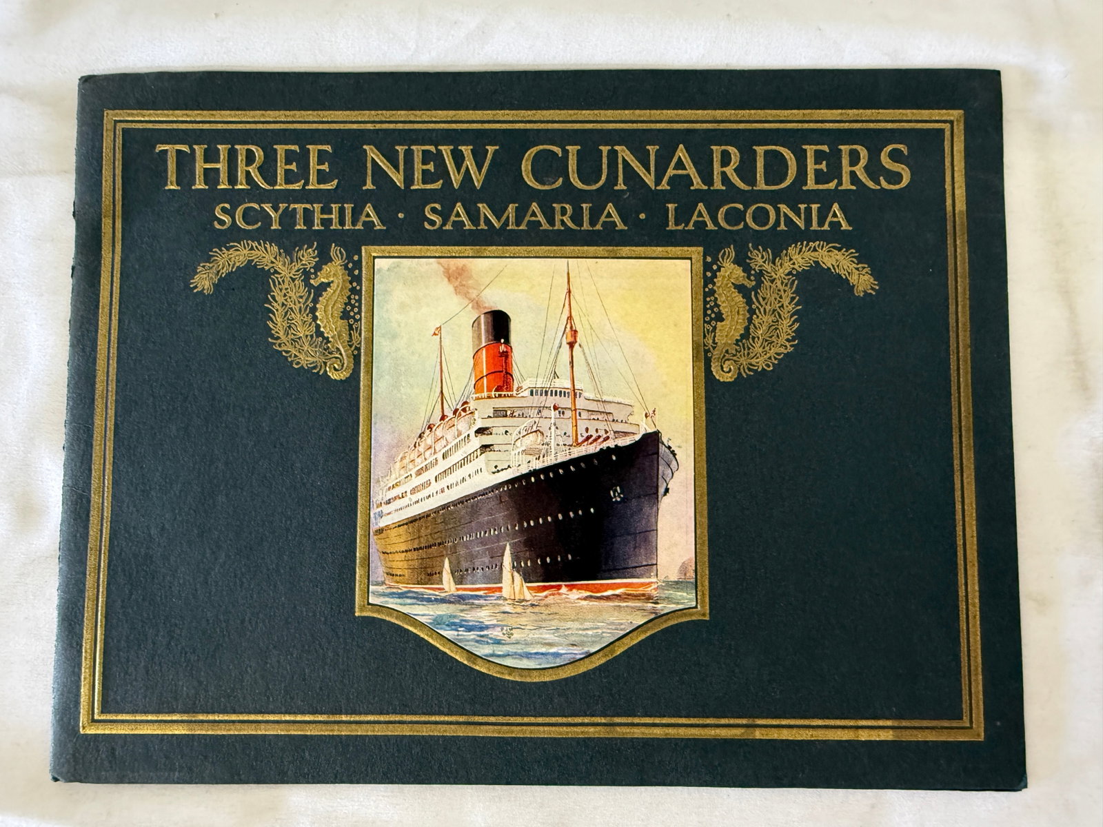 Vintage Maritime Cruise Line Ship Ephemera Collection Lot (1 of 6)