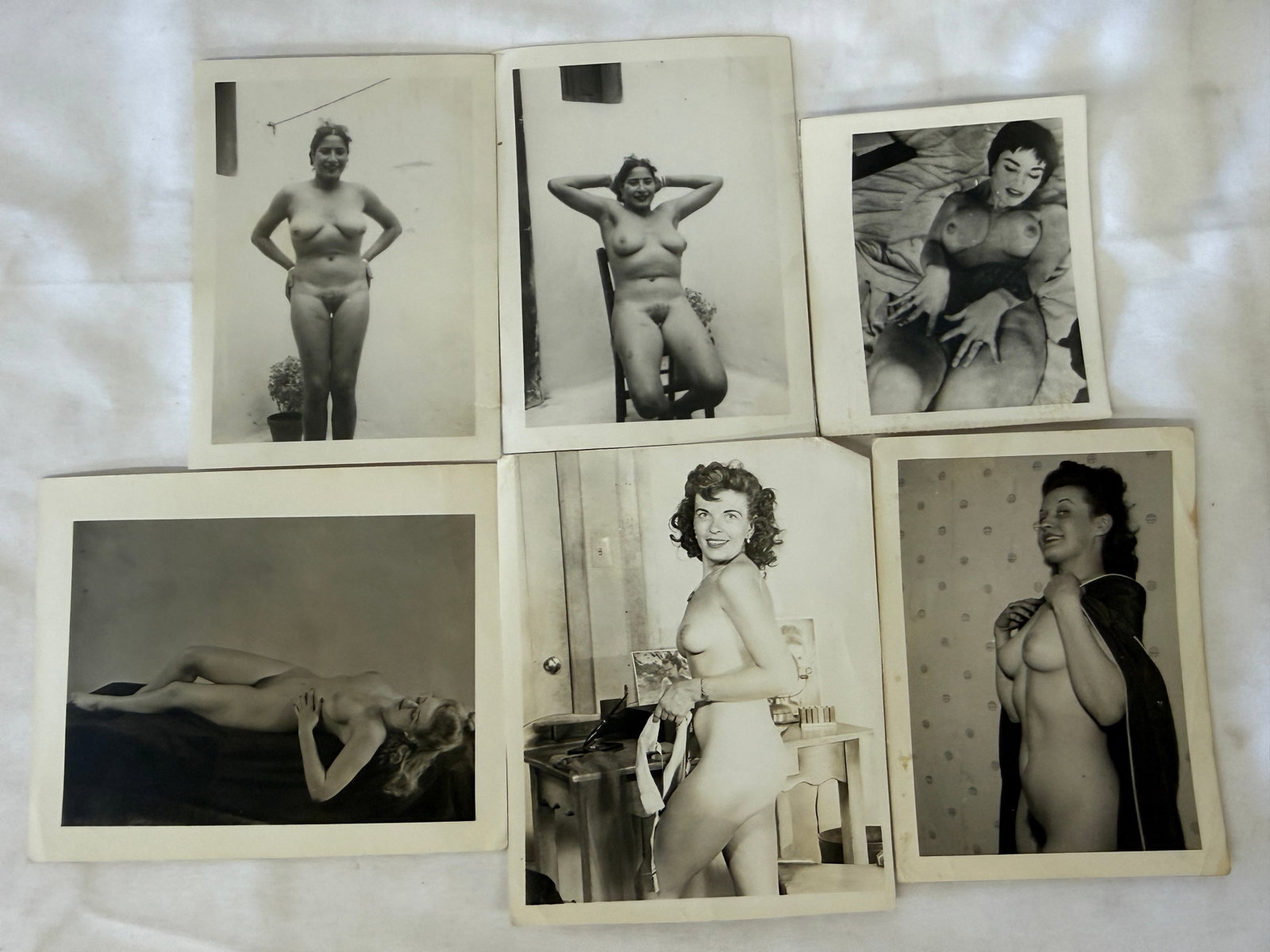 Vintage B&W Erotic Photograph & Real Photo Postcard Collection Lot (1 of 2)