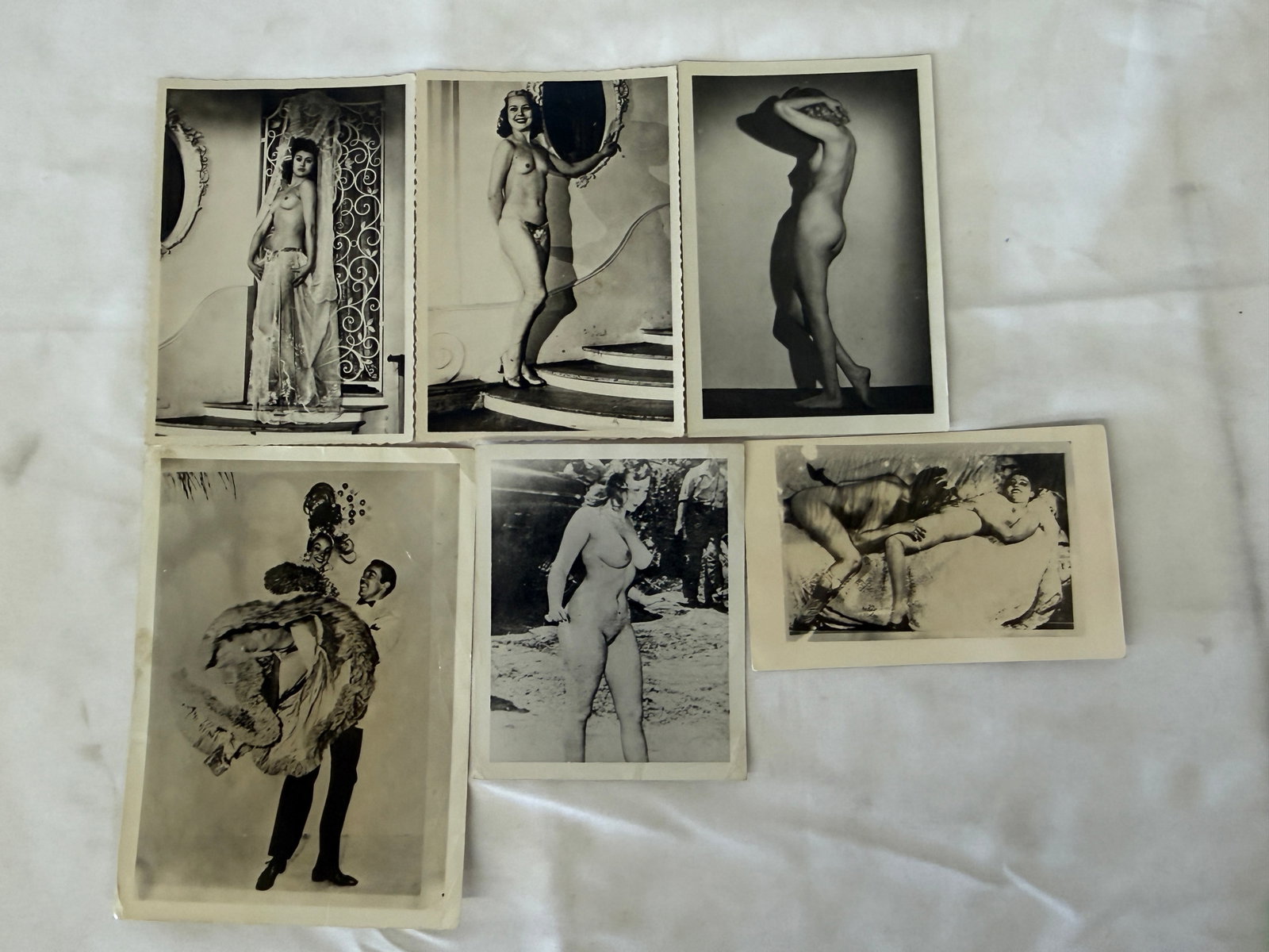 Vintage B&W Erotic Photograph & Real Photo Postcard Collection Lot: Vintage B&W Erotic Photograph & Real Photo Postcard Collection Lot