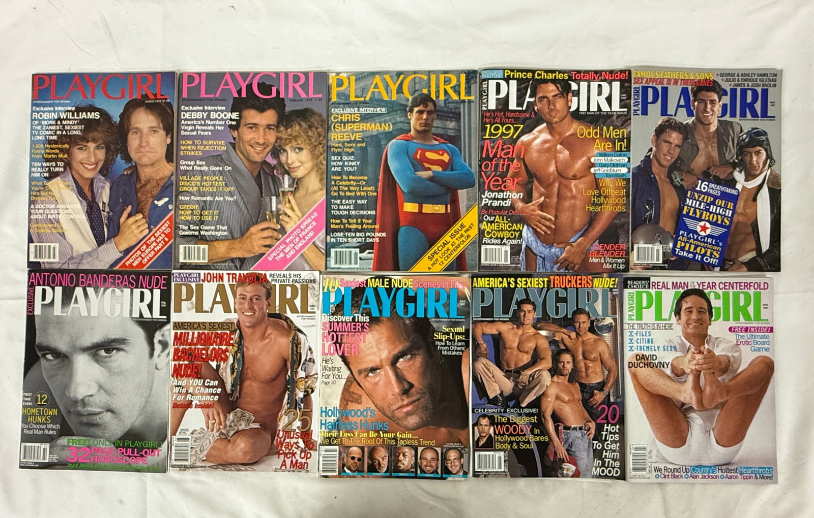 Vintage Playgirl Adult Magazine Collection Lot (1 of 1)