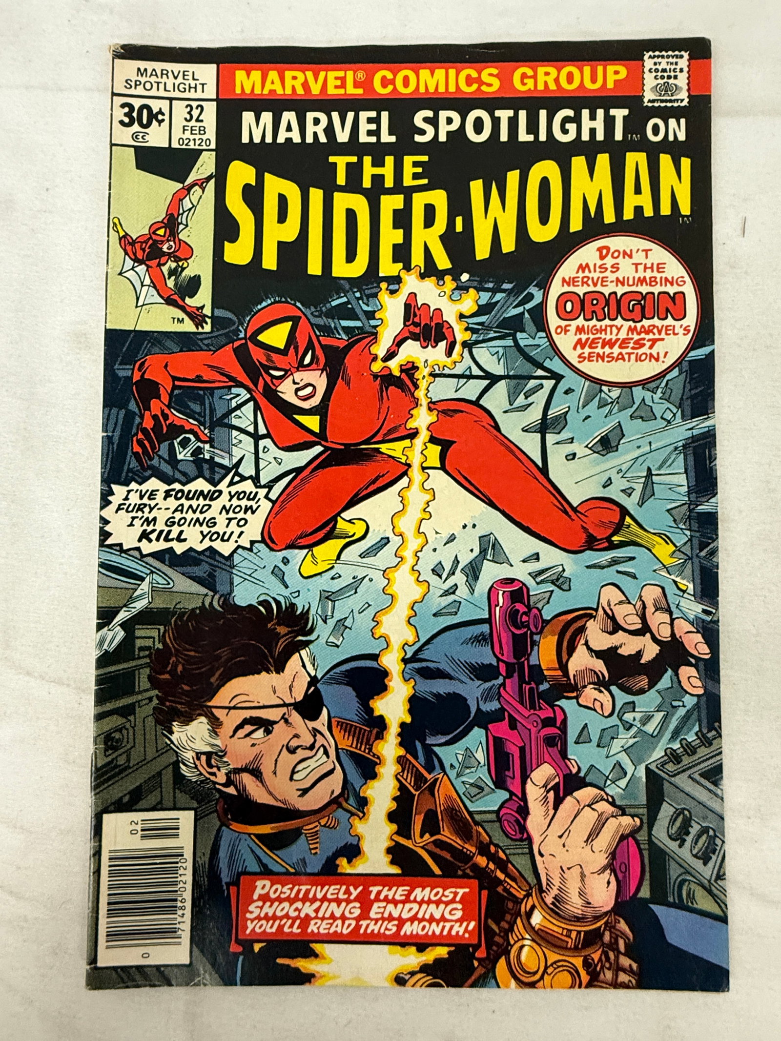 Marvel Spotlight #32 Spider-Woman 1st Appearance Comic Book 1977 (1 of 2)