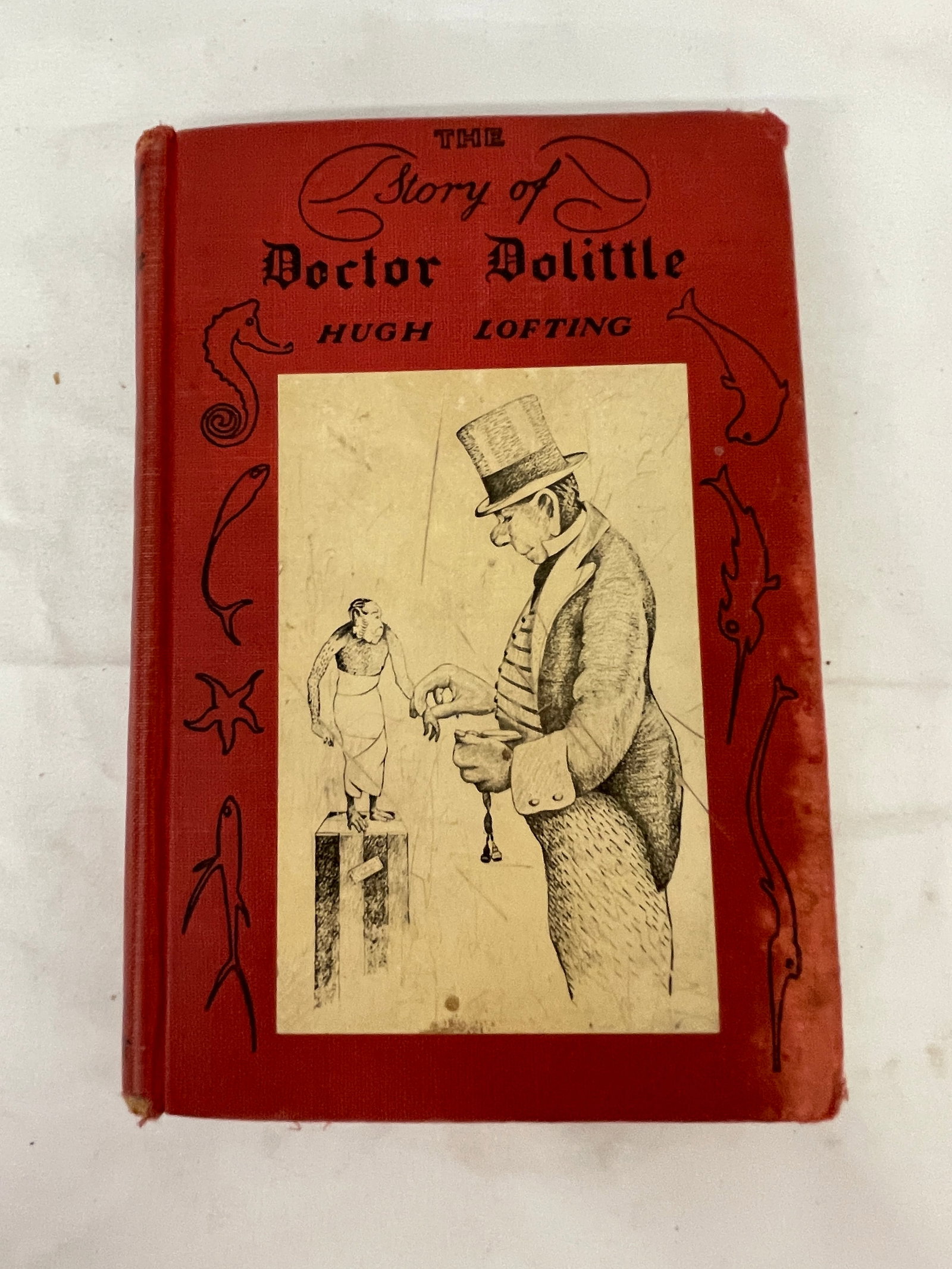 The Story of Doctor Dolittle Hugh Lofting 1920 J.B. Lippincott 36th Impression (1 of 4)