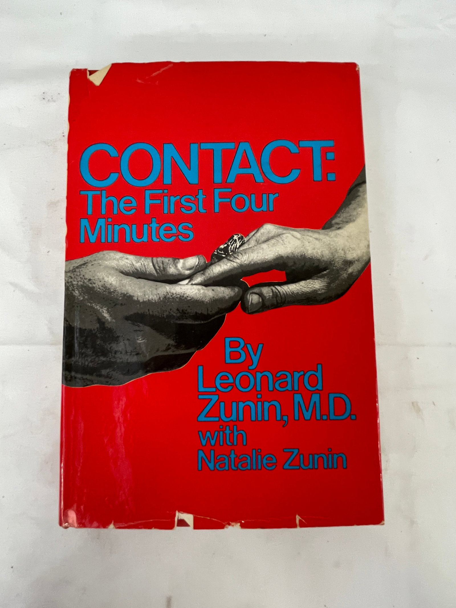 Contact: The First Four Minutes Signed First Edition Hardcover by Leonard Zunin MD (1 of 4)