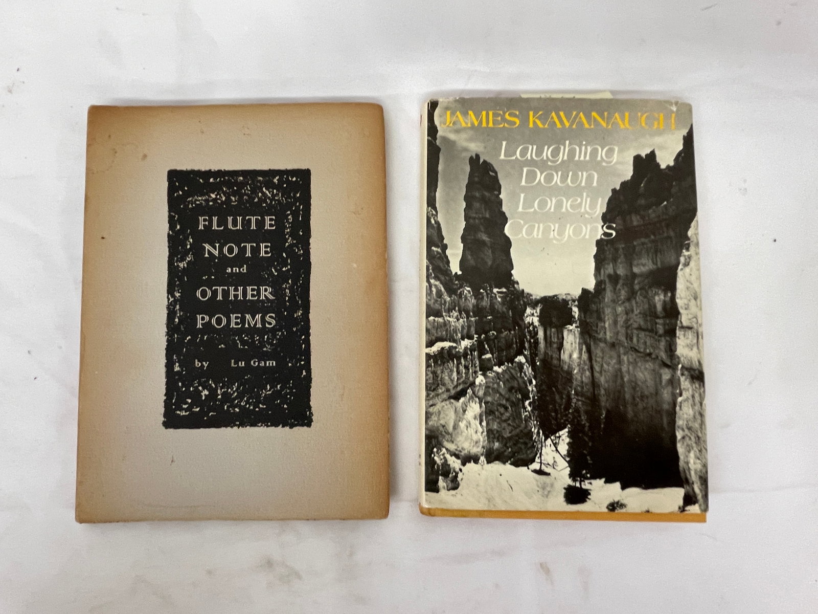 Two Vintage Poetry Books: Lu Gam 1959 & James Kavanaugh 1984 First Edition (1 of 6)
