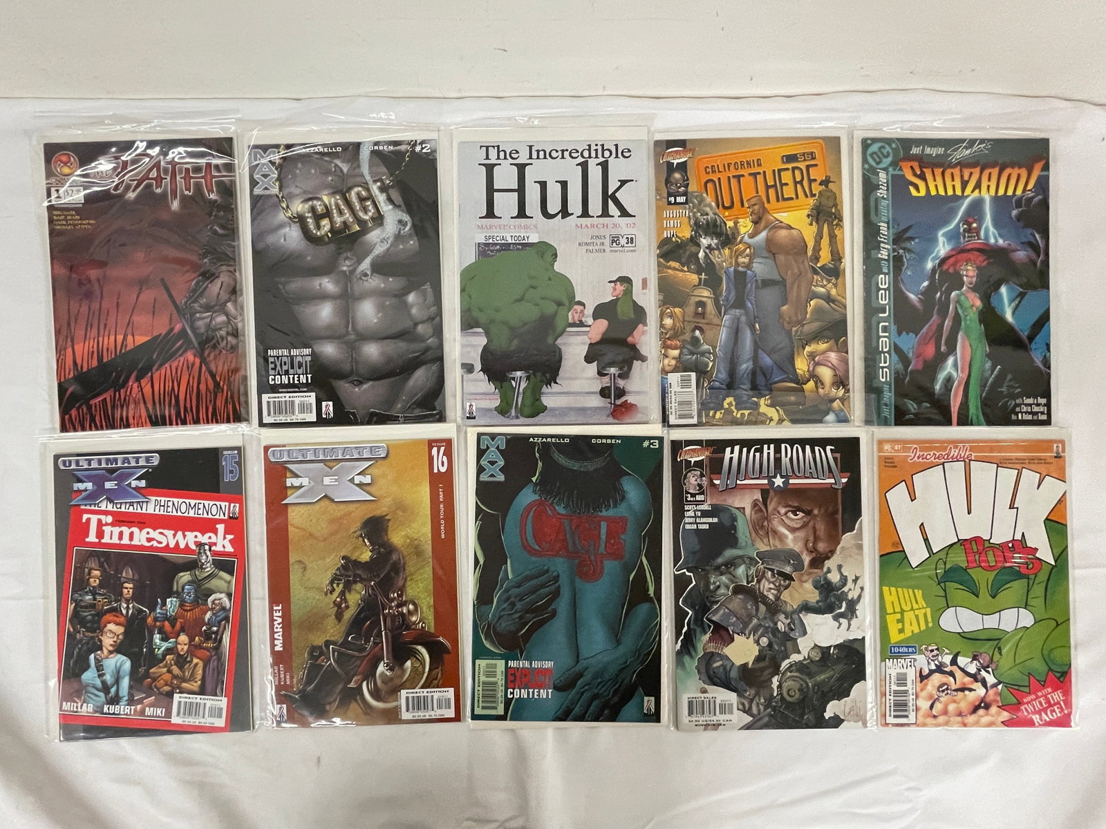 Vintage Comic Book Collection Lot: Vintage Comic Book Collection Lot