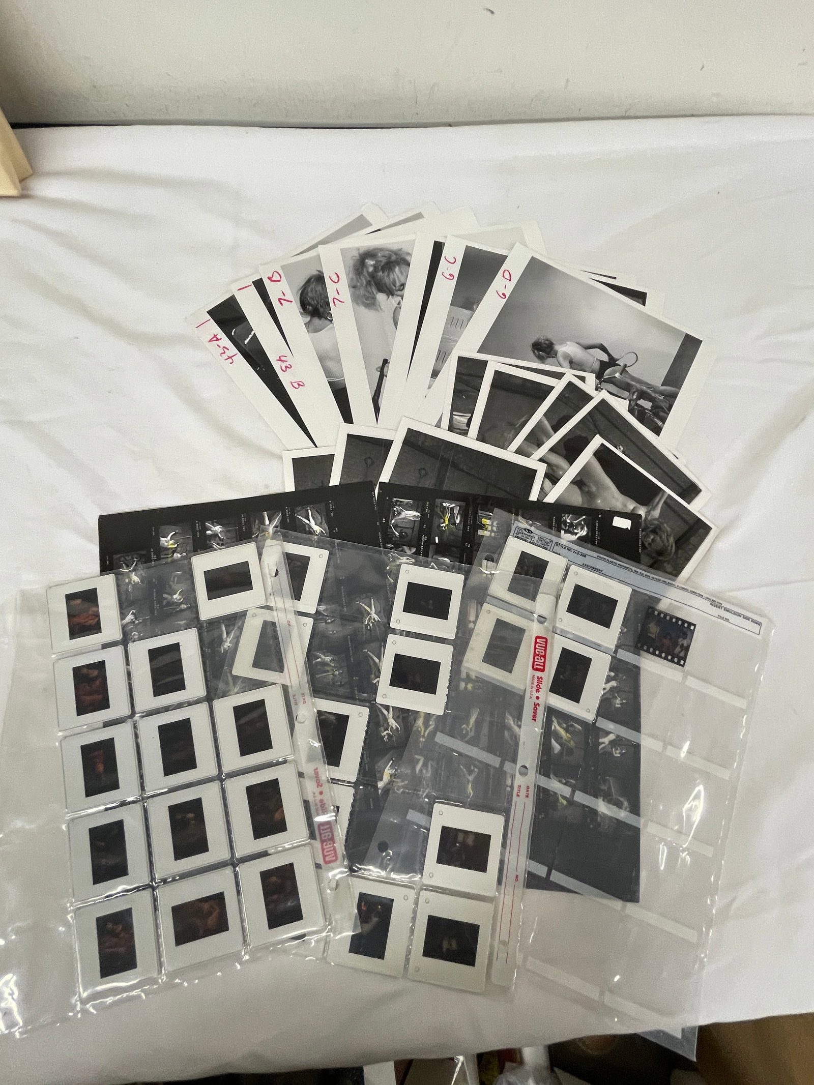 Vintage Adult Risque Black & White Erotic Photographs, Negatives and Slide Collection Lot: Vintage Adult Risque Black & White Erotic Photographs, Negatives and Slide Collection Lot