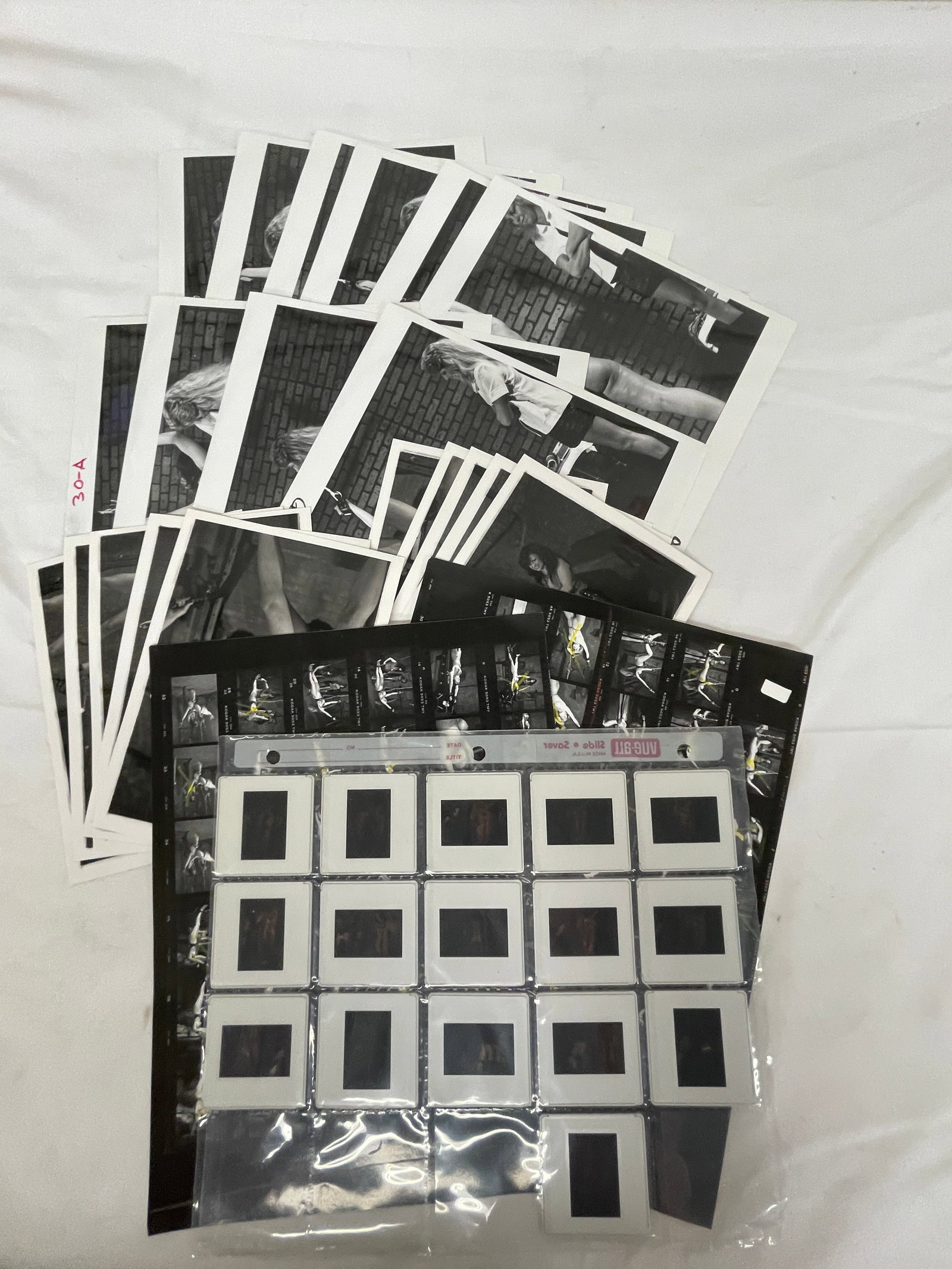 Vintage Adult Risque Black & White Erotic Photographs, Negatives and Slide Collection Lot (1 of 2)