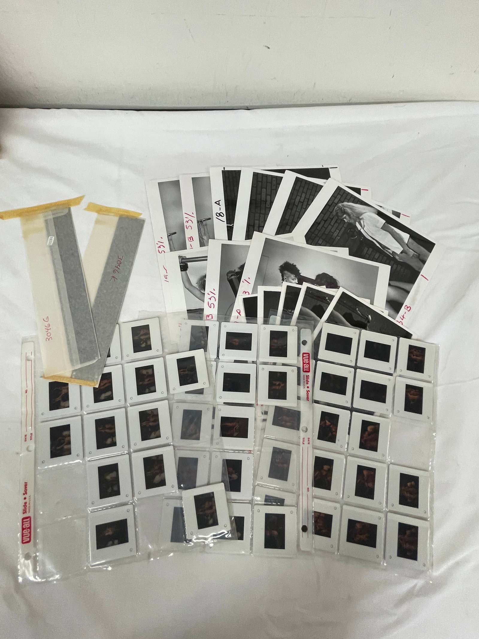 Vintage Adult Risque Black & White Erotic Photographs, Negatives and Slide Collection Lot (1 of 2)
