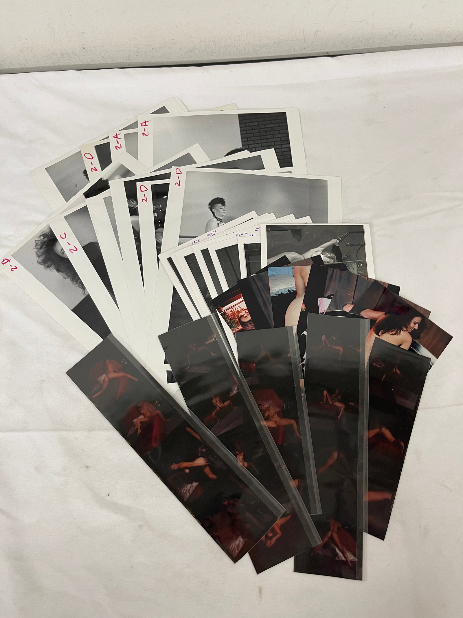 Vintage Adult Risque Black & White Erotic Photographs, Negatives and Slide Collection Lot (1 of 2)