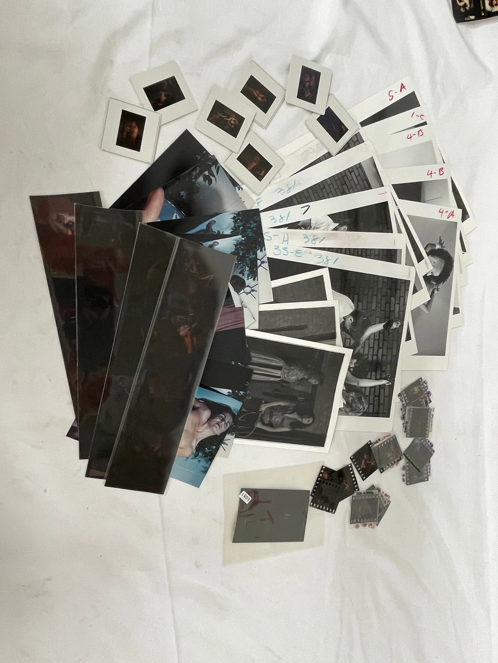 Vintage Adult Risque Black & White Erotic Photographs, Negatives and Slide Collection Lot (1 of 2)