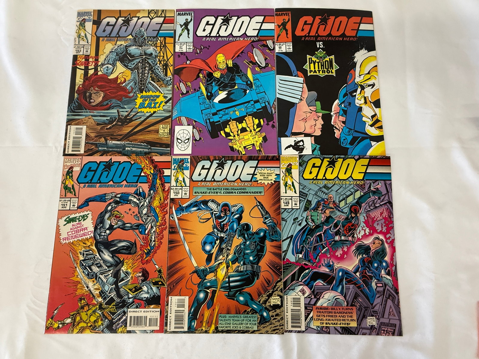 Vintage Comic Book Collection Lot: Vintage Comic Book Collection Lot