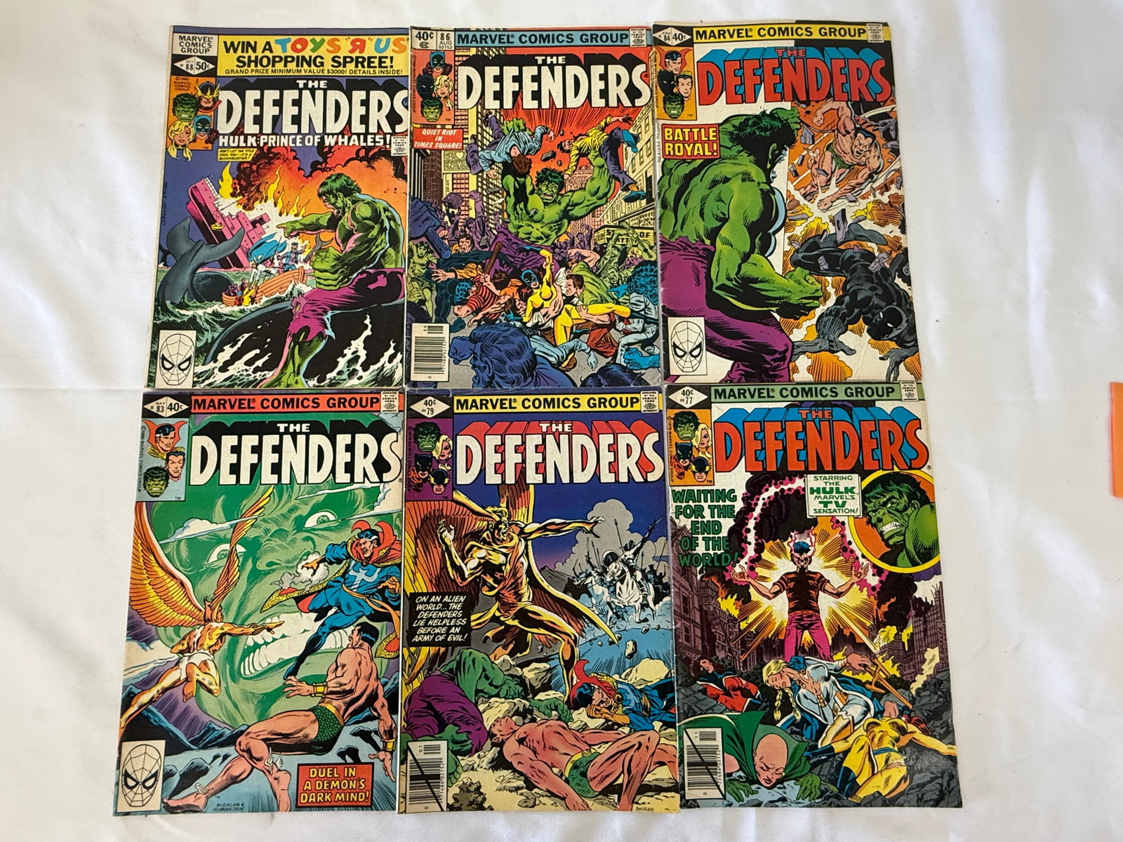 Vintage Comic Book Collection Lot: Vintage Comic Book Collection Lot