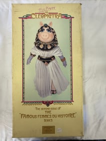 Miss Piggy as Cleopietra Enesco Ltd Ed Collector Doll 1985 Henson Muppets