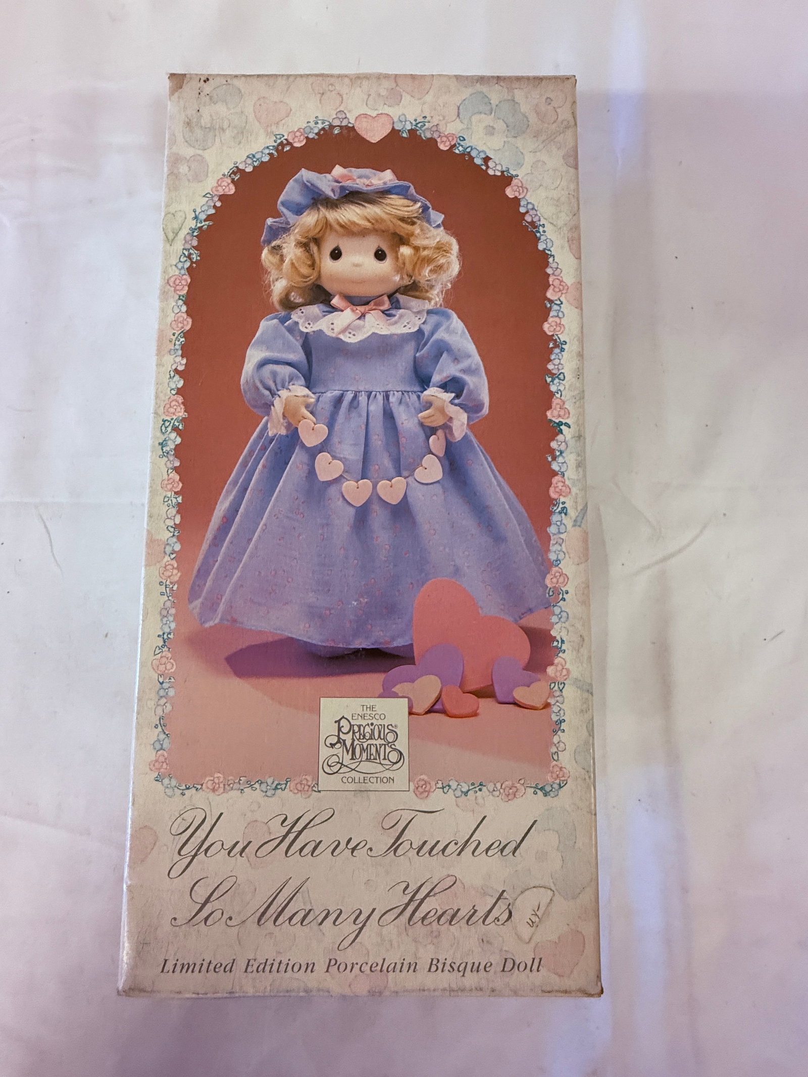 Precious Moments Enesco 'You Have Touched So Many Hearts' Porcelain Bisque Doll (1 of 3)