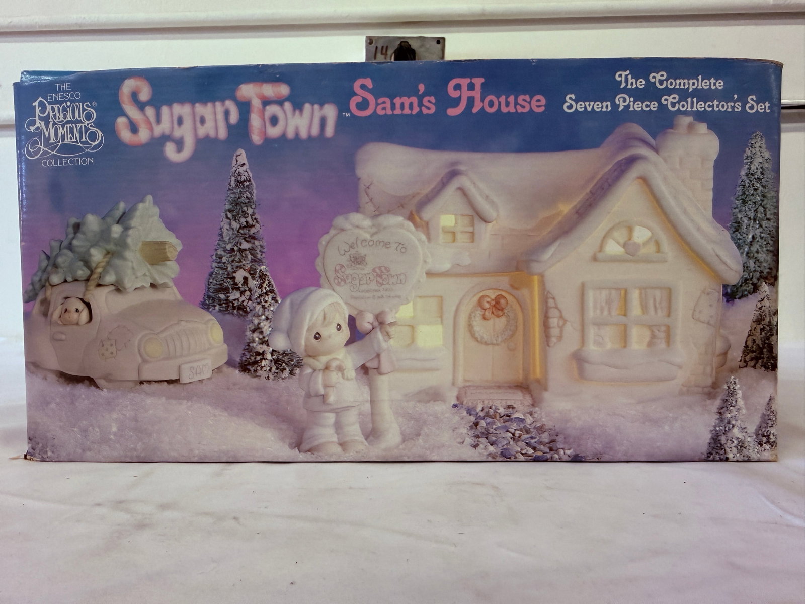 Precious Moments Sugar Town Sam's House 7-Piece Collector's Set by Enesco (1 of 4)