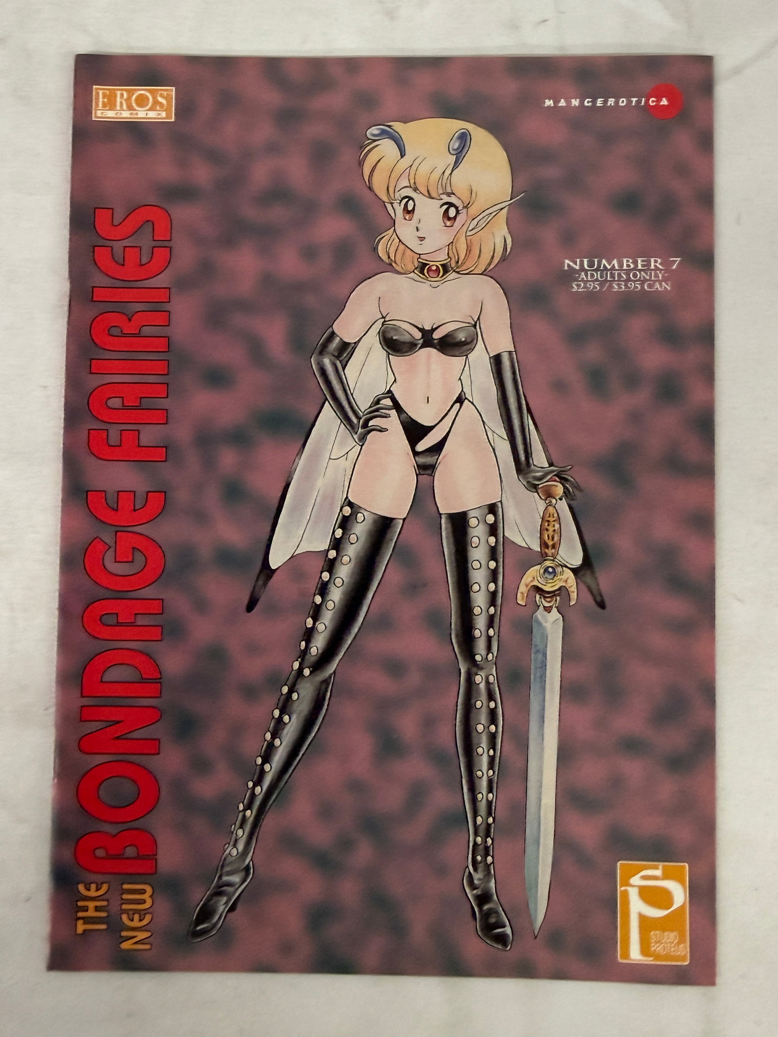New Bondage Fairies #7 Eros Comix Mangerotica Adult Manga Comic 1997: New Bondage Fairies #7 Eros Comix Mangerotica Adult Manga Comic 1998