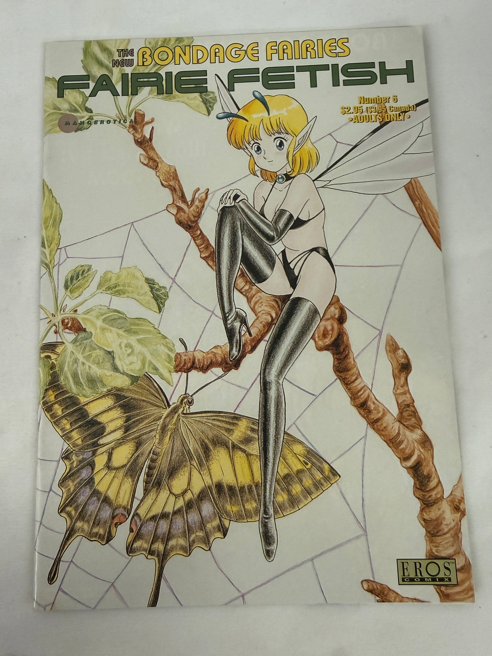 The New Bondage Fairies Fairie Fetish #6 Eros Comix Adult Manga Comic 1998: The New Bondage Fairies Fairie Fetish #6 Eros Comix Adult Manga Comic 1999