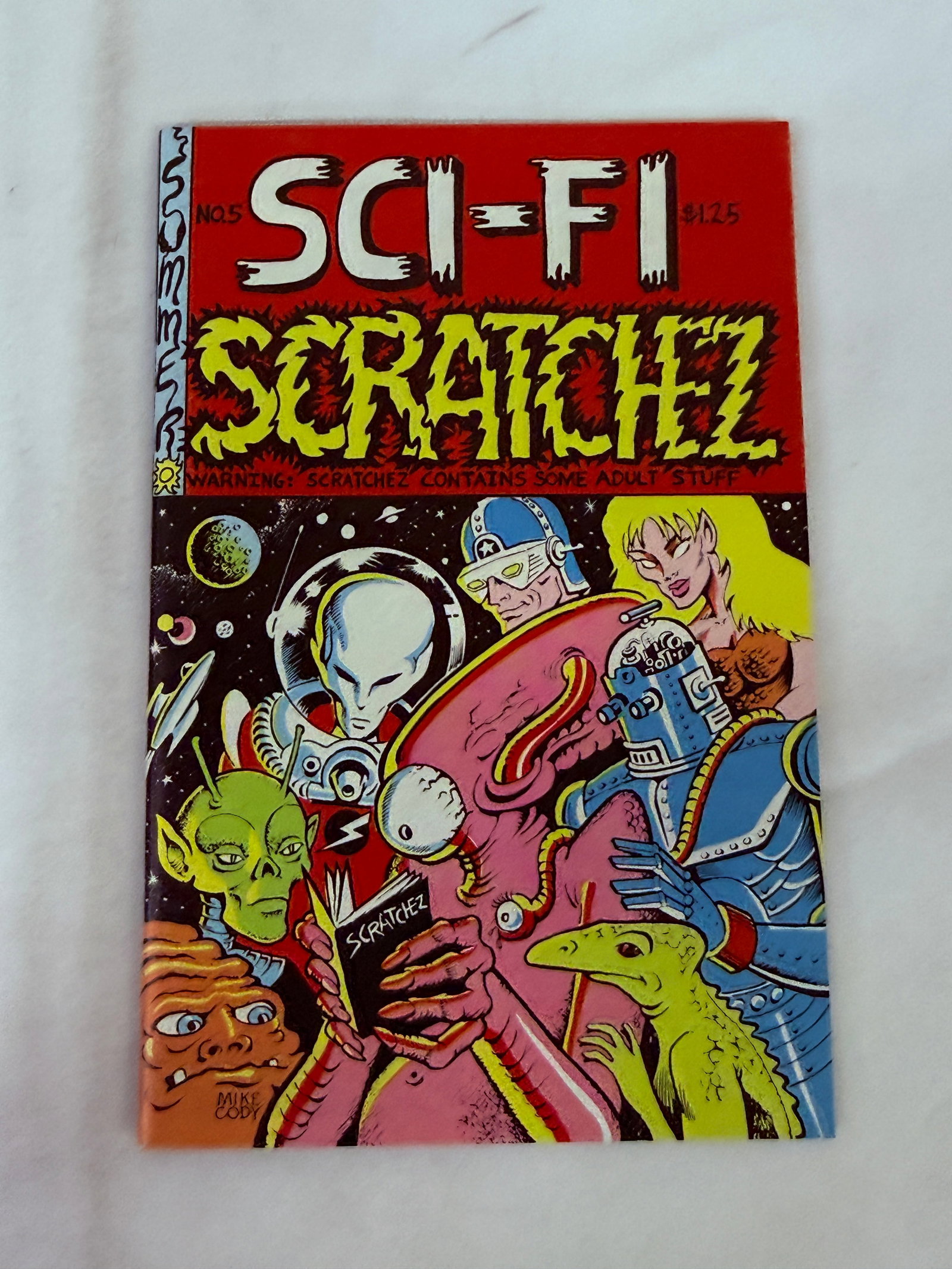 Sci-Fi Scratchez No. 5 Summer 1984 Underground Comic Book Mike Cody (1 of 3)