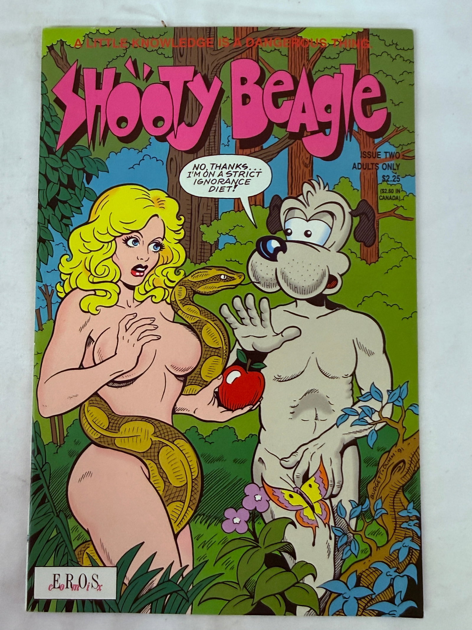 Shooty Beagle #2 Eros Comix 1991 Adult Underground Comic Book (1 of 3)